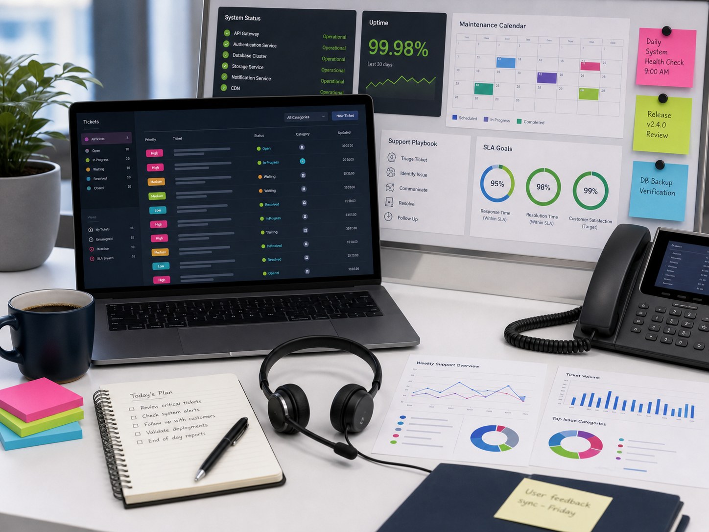 Mobile app support operations