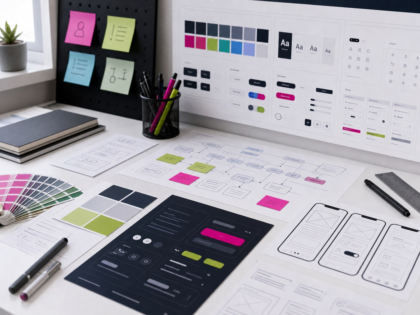 Mobile app UI and UX design